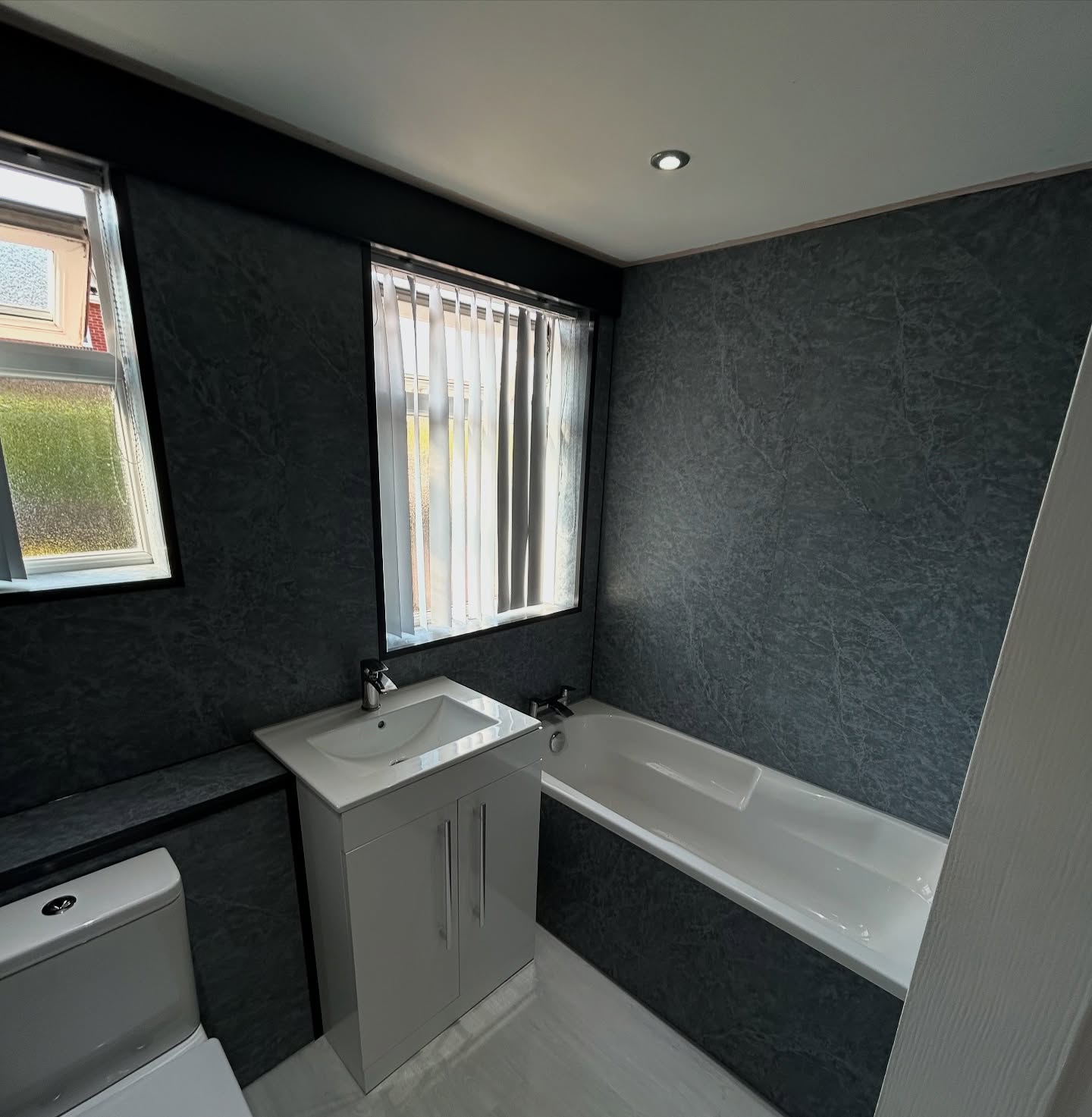 Complete bathroom redesign by J. Biggin Plumbing & Tiling