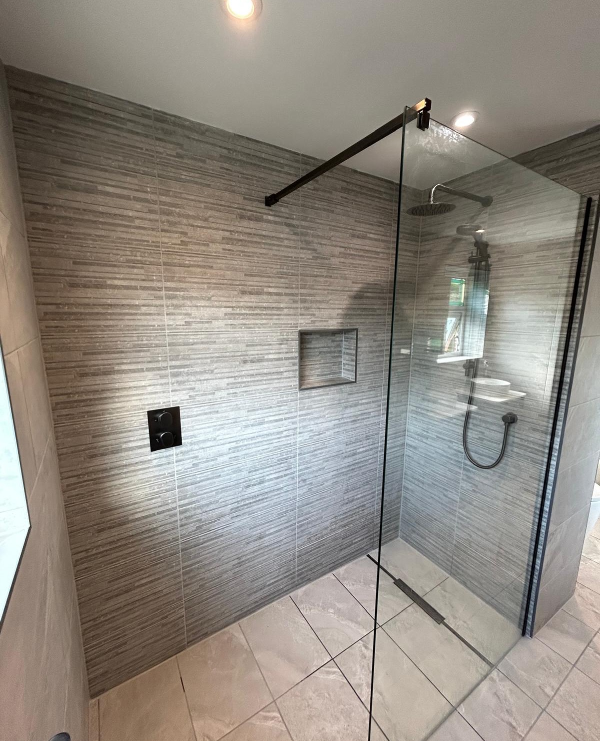 Large walk in Glass shower in Sheffield